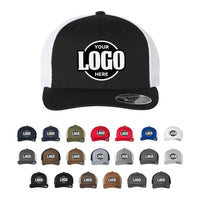 Custom Embroidered Flexfit 110M - 110 Mesh Back Cap Trucker Hat