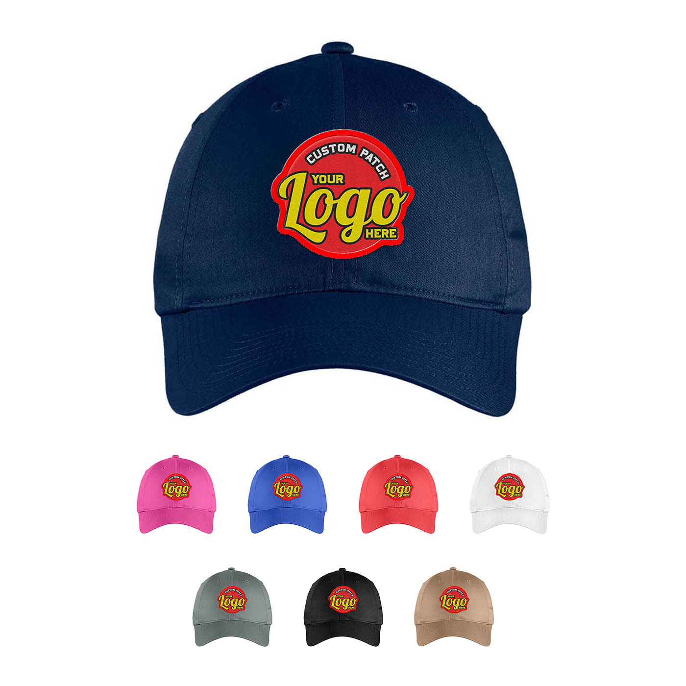 Custom Patch Nike 580087 Unstructured Twill Cap