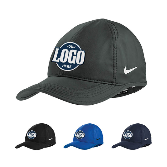 Custom Embroidered Nike NKFB5666 Dri-FIT Featherlight Performance Cap - Star Hats & Embroidery