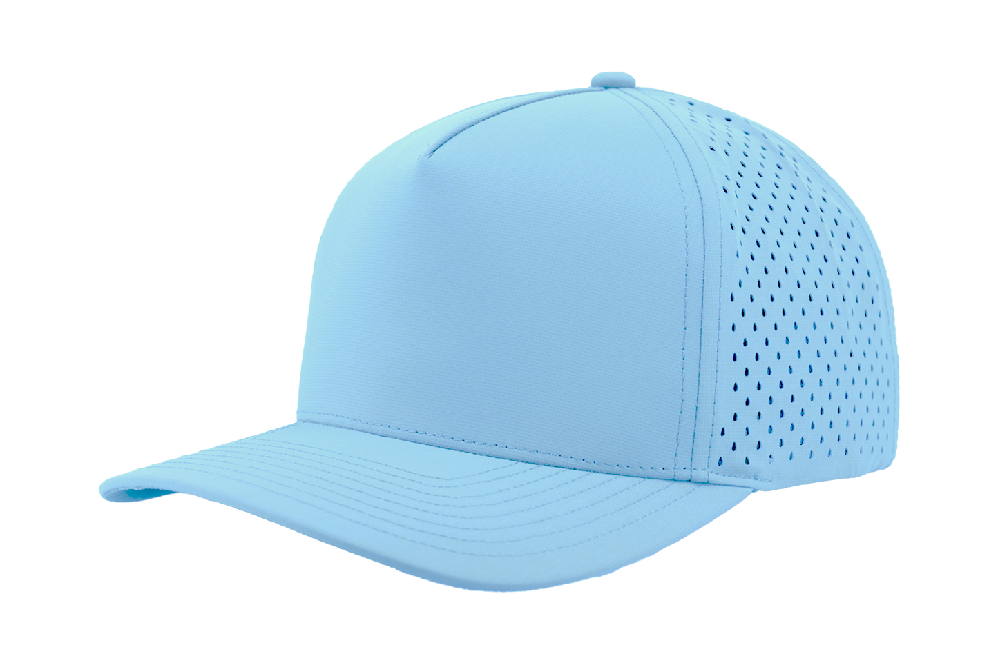 Custom Patch Zapped Headwear Blackhawk 5 Panel Perforated Cap