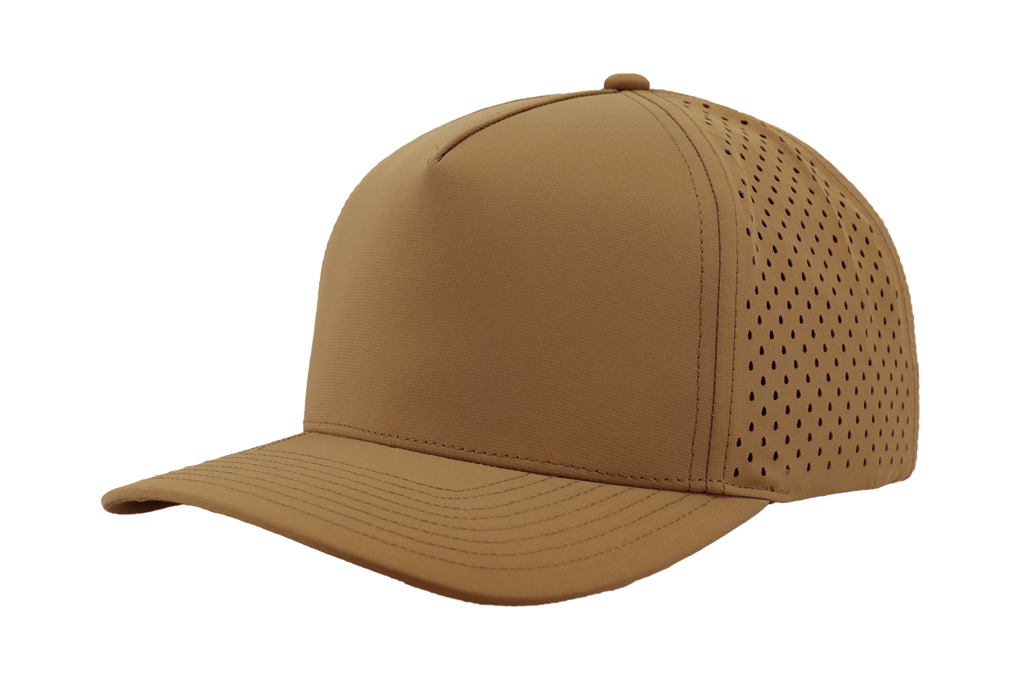 Custom Patch Zapped Headwear Blackhawk 5 Panel Perforated Cap