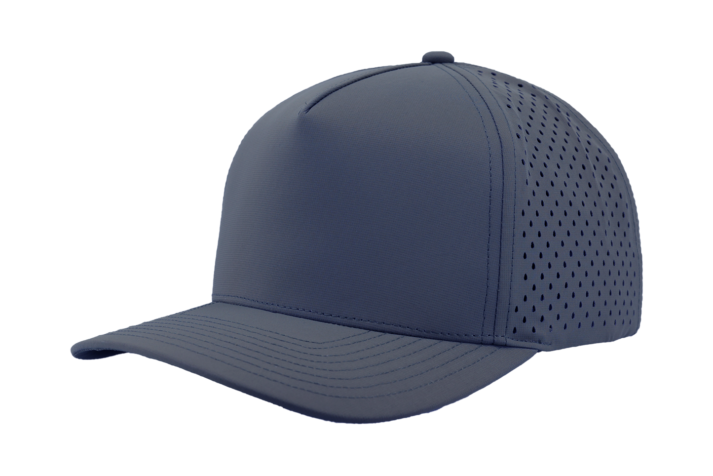 Custom Patch Zapped Headwear Blackhawk 5 Panel Perforated Cap