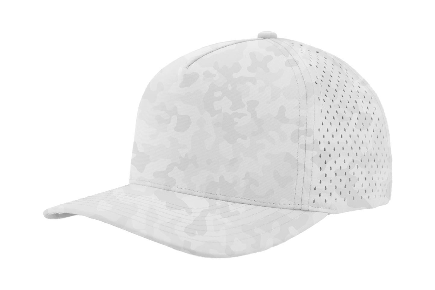 Custom Patch Zapped Headwear Blackhawk 5 Panel Perforated Cap