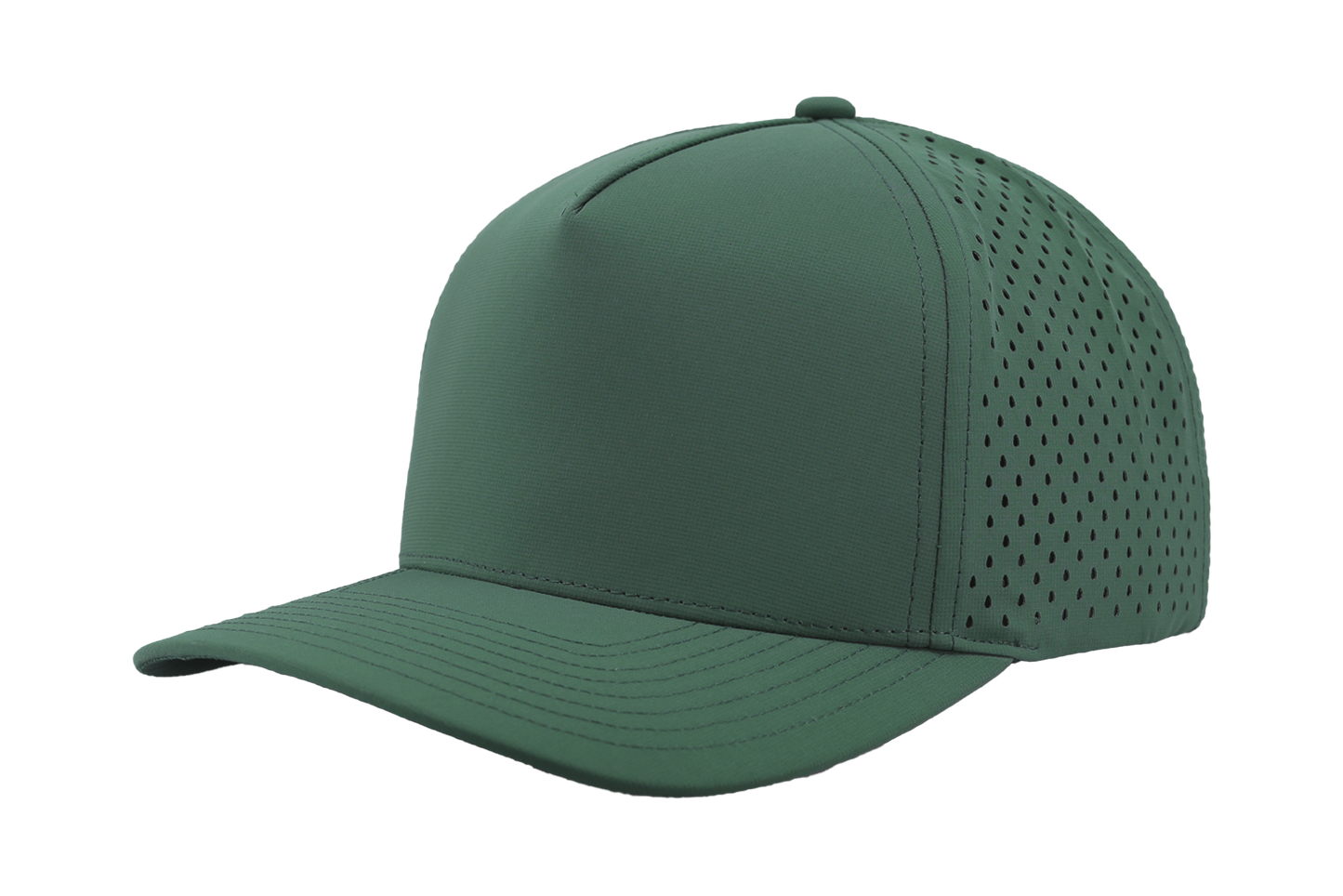 Custom Patch Zapped Headwear Blackhawk 5 Panel Perforated Cap