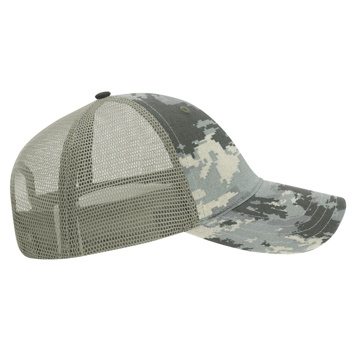 Custom Patch Richardson 111P Garment Washed Printed Trucker Hat