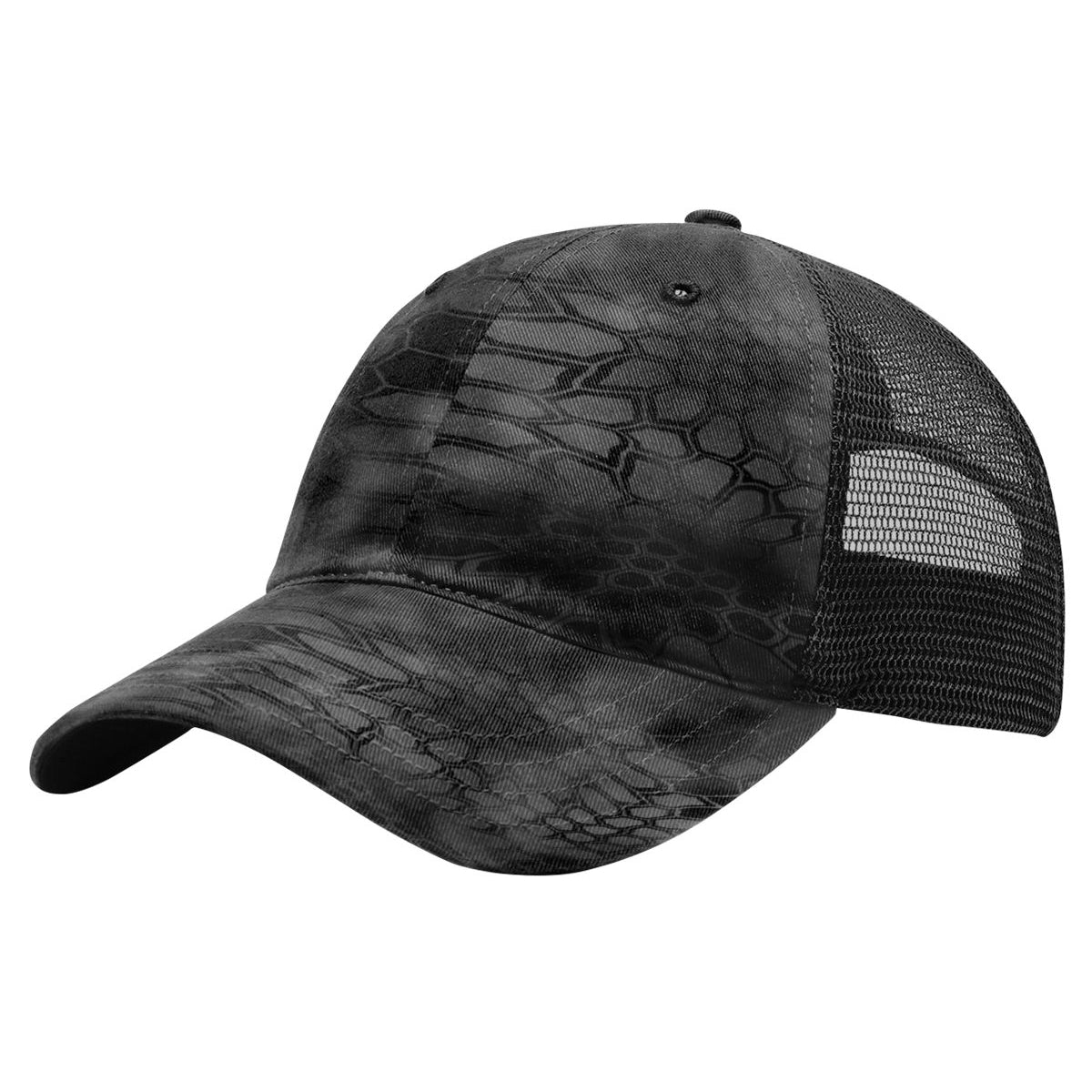 Custom Patch Richardson 111P Garment Washed Printed Trucker Hat