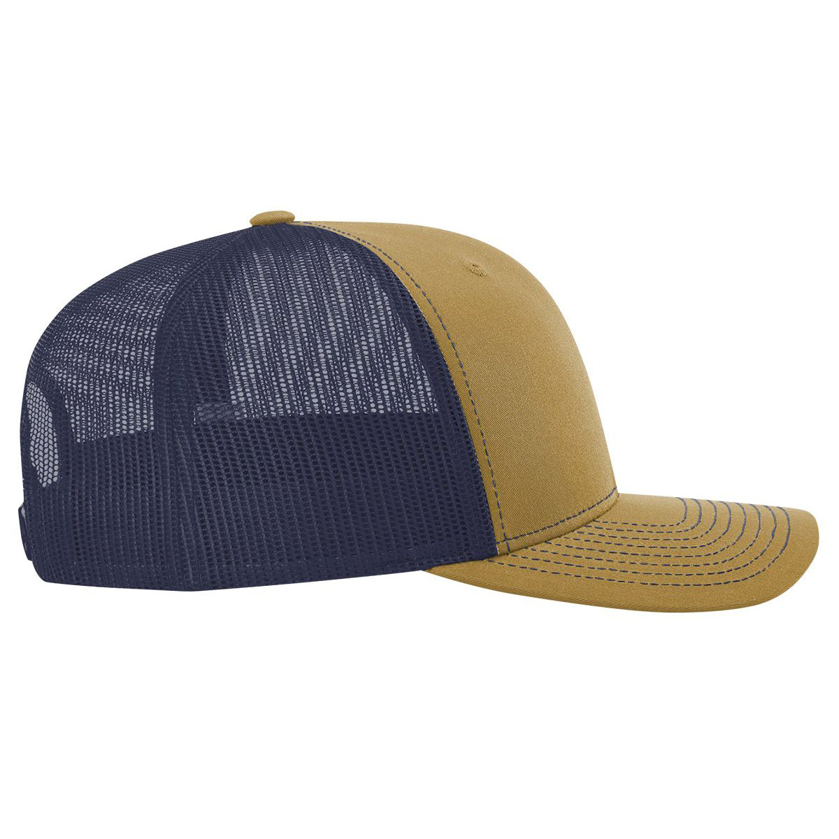 Richardson 112 Biscuit/True Blue side