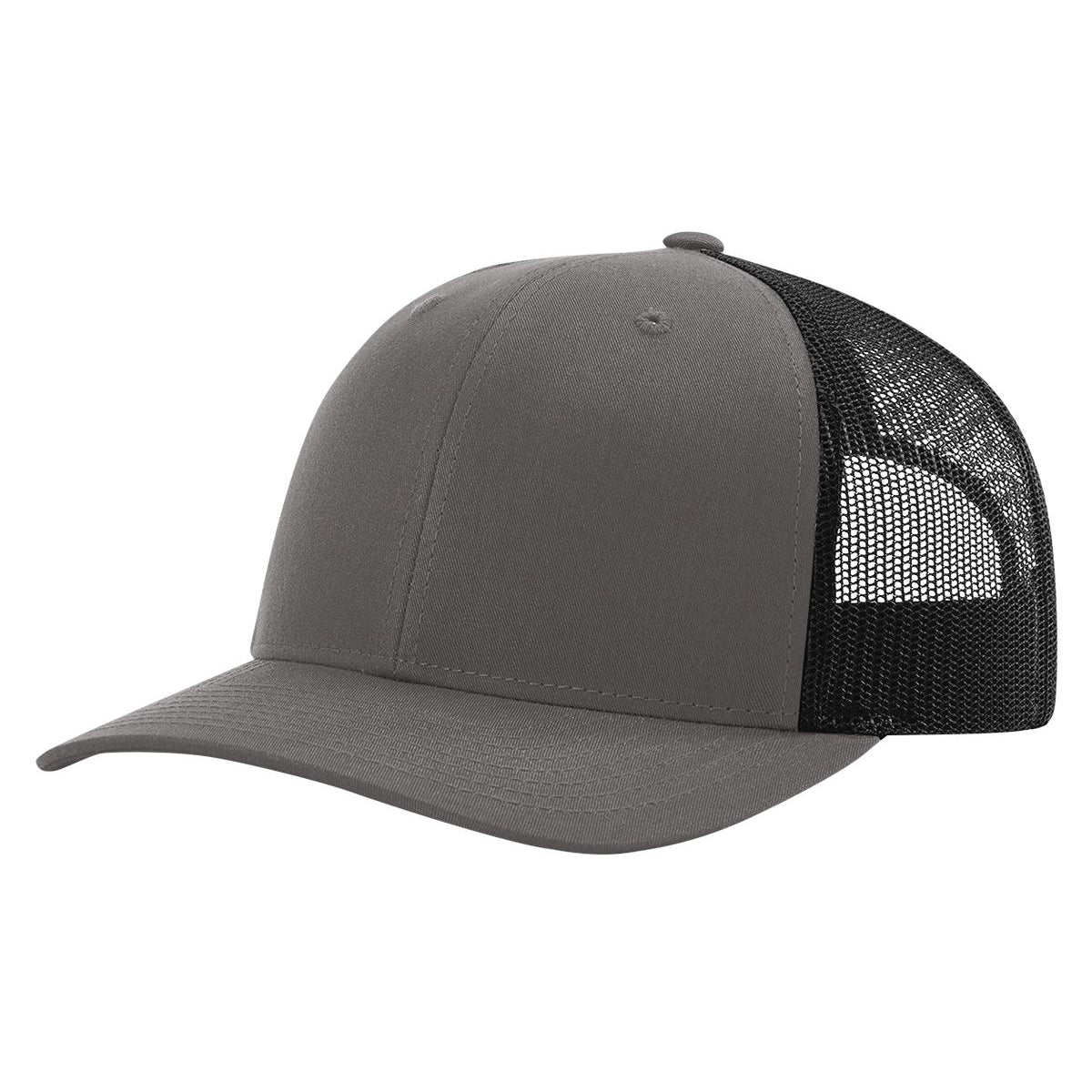Richardson 115 Low Pro Trucker Cap, Snapback Hat - Blank