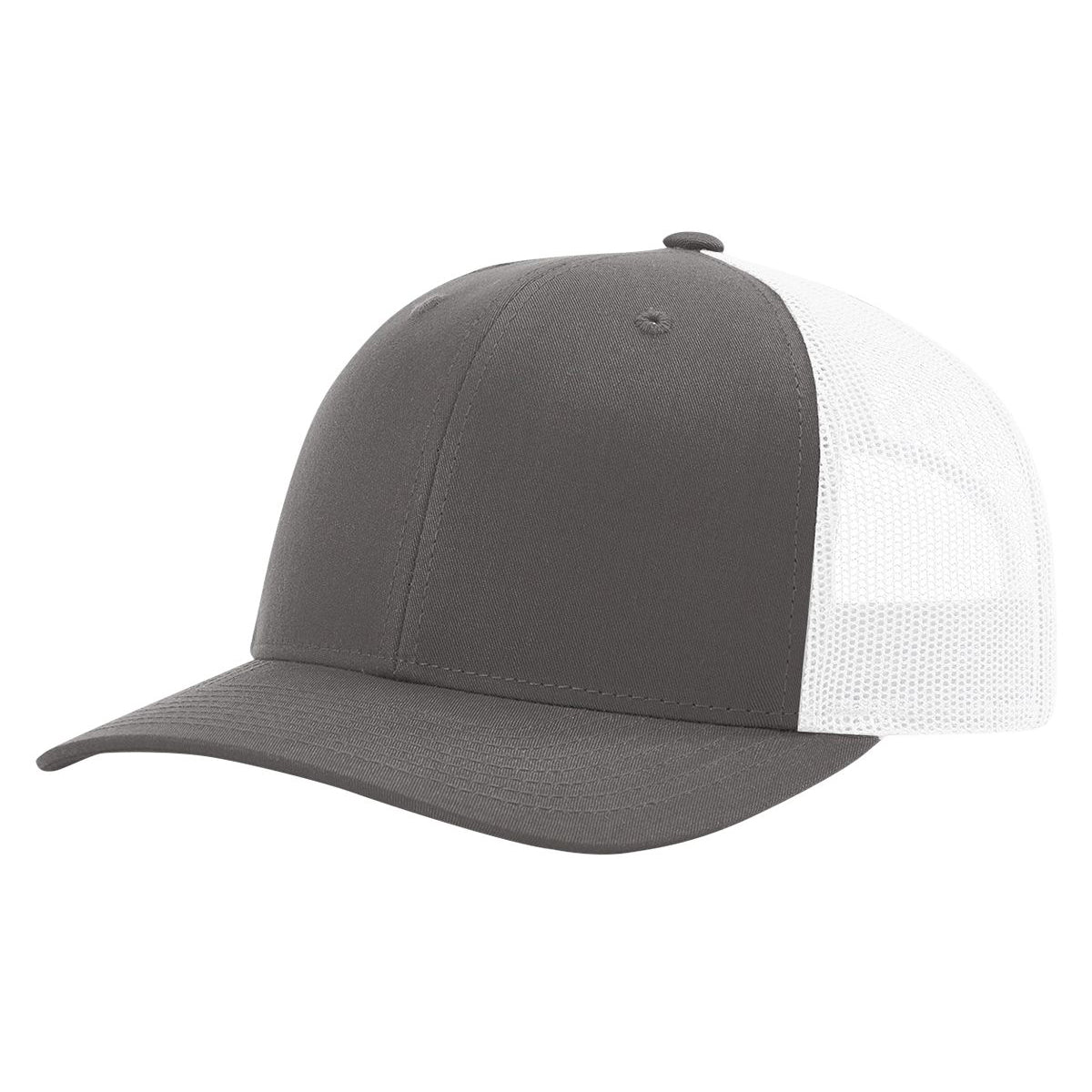 Richardson 115 Low Pro Trucker Cap, Snapback Hat - Blank