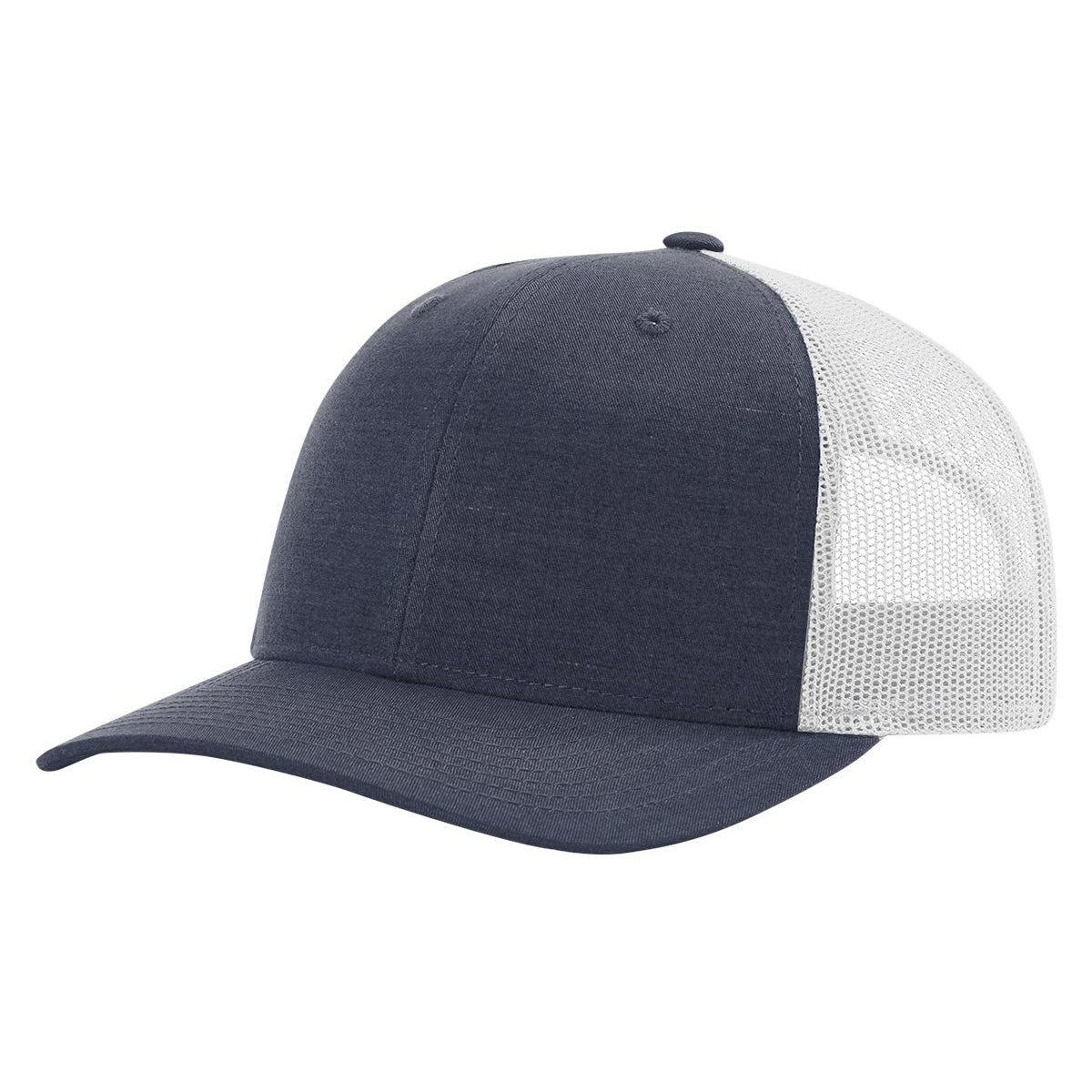 Richardson 115 Low Pro Trucker Cap, Snapback Hat - Blank