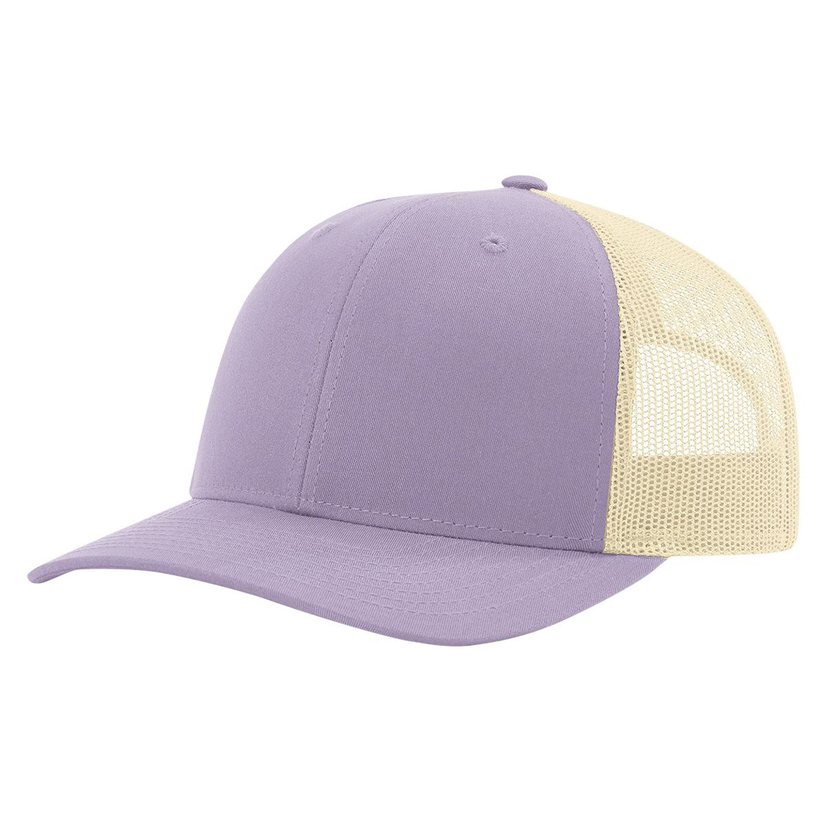 Richardson 115 Low Pro Trucker Cap, Snapback Hat - Blank