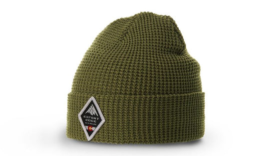 Custom Patch Richardson 146 Waffle Knit Beanie with Cuff - Star Hats & Embroidery