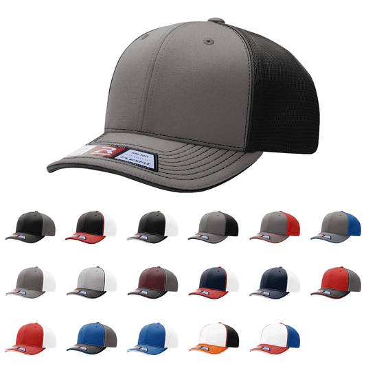 Richardson 172 Pulse Sportsmesh R-Flex Cap -  Size: XS-SM (6 5/8 - 7) - Blank - Star Hats & Embroidery
