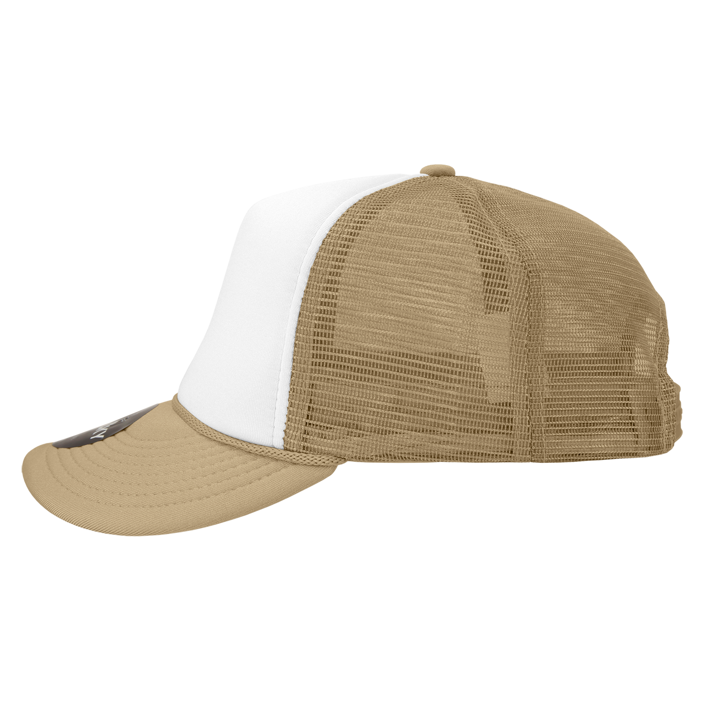 Custom Printed Decky 210 - Foam Trucker Hat, Two Tone Mesh Back Cap
