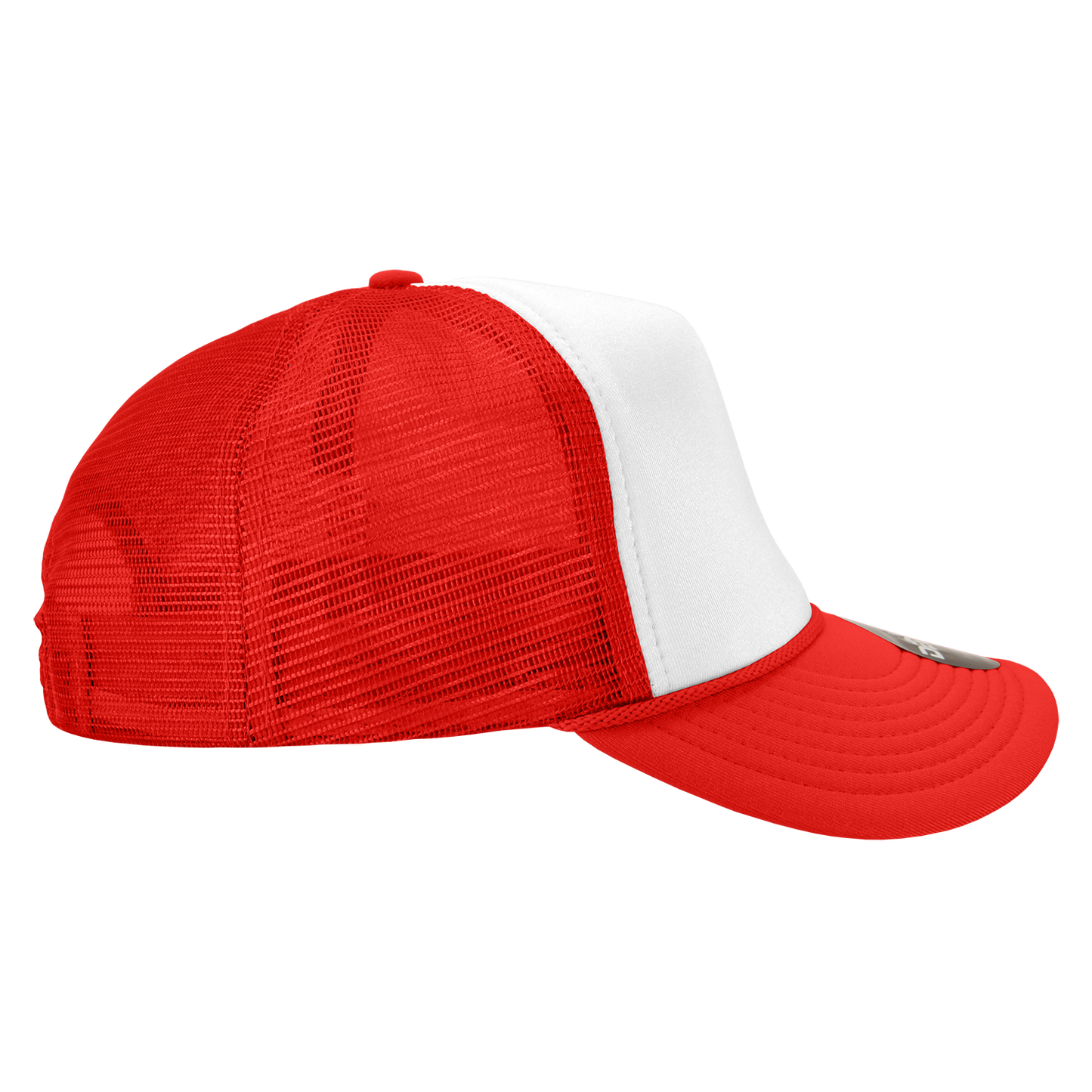 Custom Embroidered Decky 210 - Foam Trucker Hat, Two Tone Mesh Back Cap