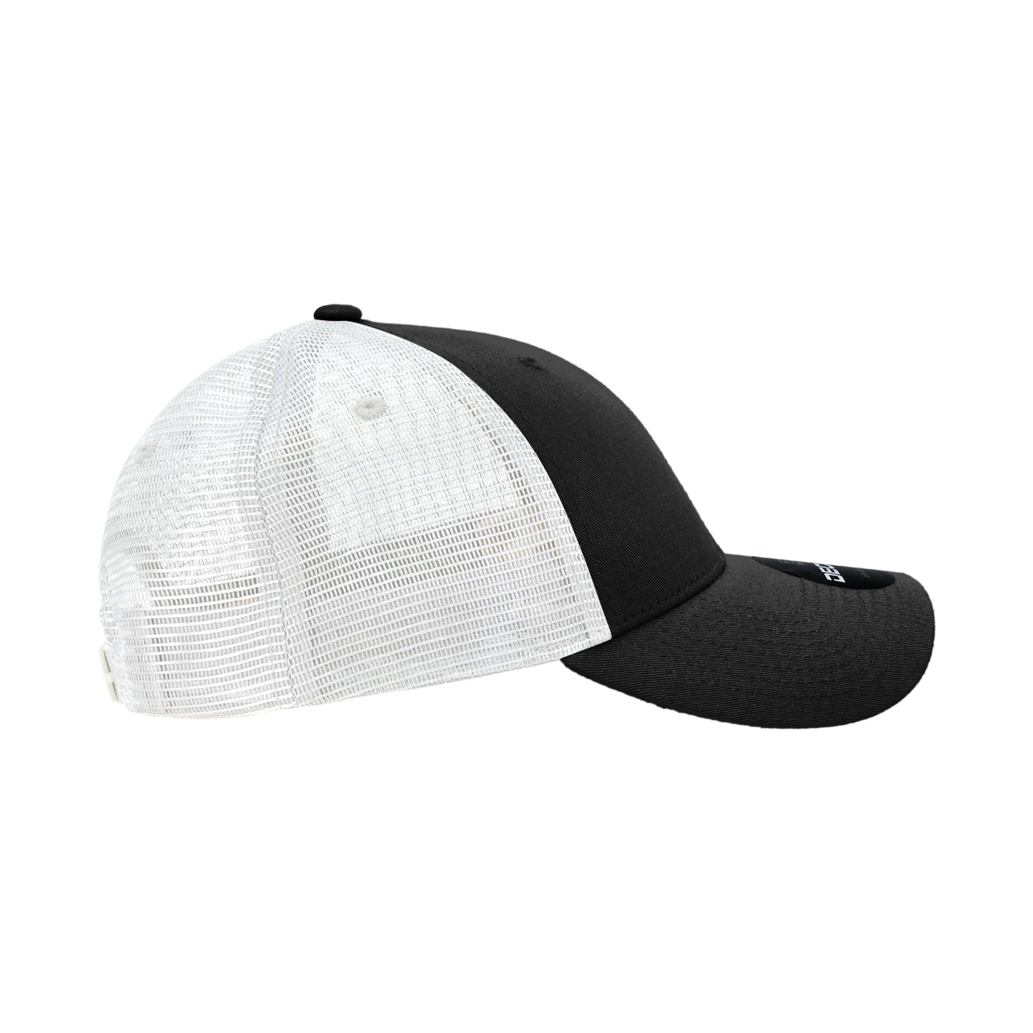 Custom Patch Decky 214 - 6 Panel Low Profile Structured Cotton Trucker Hat, Mesh Golf Cap