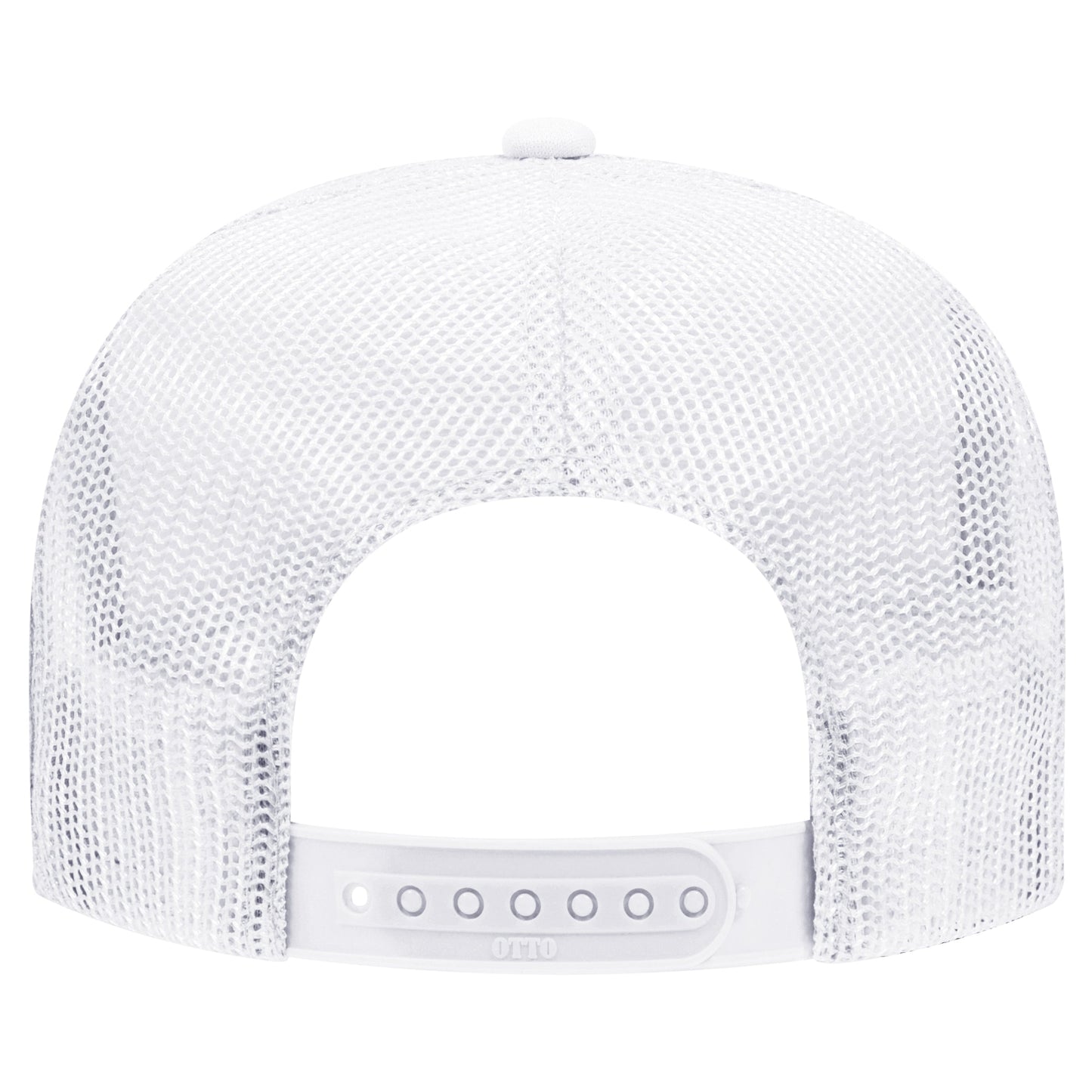 Otto 39-165 5 Panel High Crown Foam Trucker Hat Mesh Back Cap - Blank