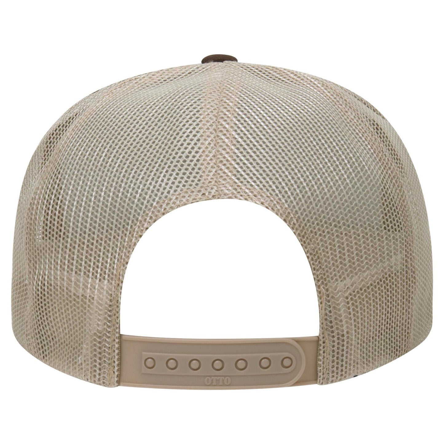 Otto 39-165 5 Panel High Crown Foam Trucker Hat Mesh Back Cap - Blank