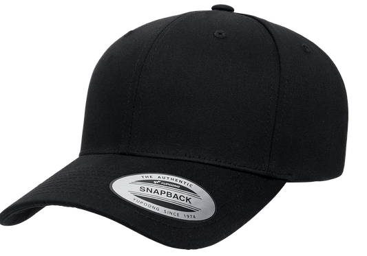 Custom Embroidered Yupoong 6389 Retro Cotton Blend Snapback Hat, YP Classics - Star Hats & Embroidery