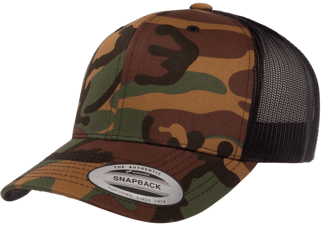 Camouflage mesh hats sales