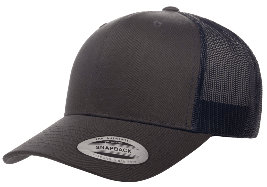 Yupoong 6606T Retro Trucker Hat Mesh Back, 2-Tone Colors, YP Classics - Blank