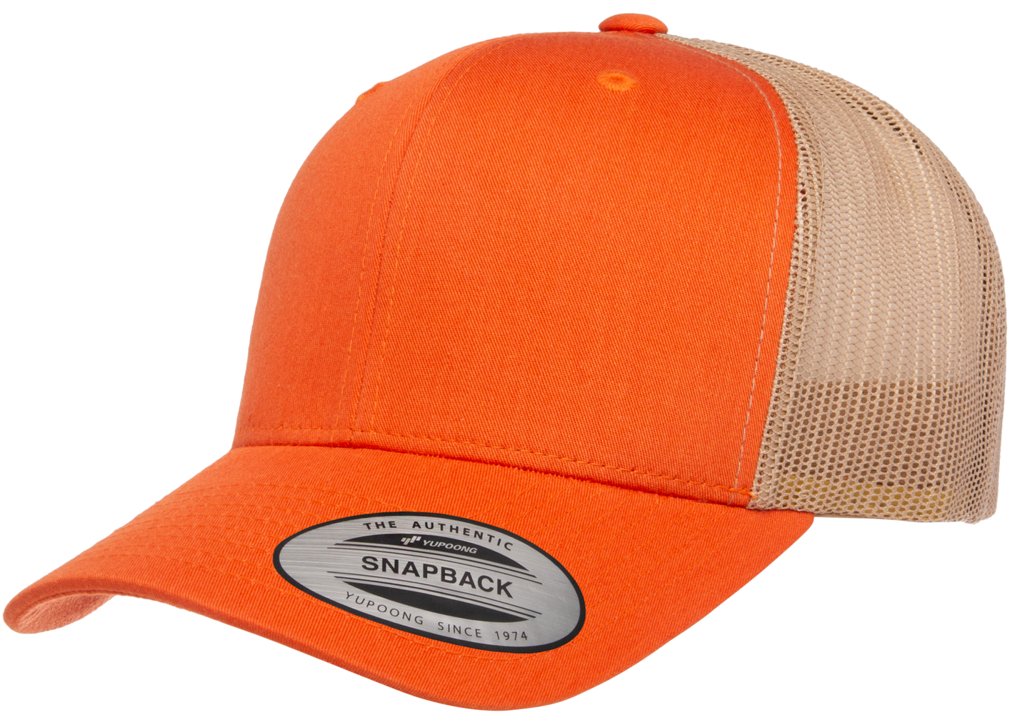 Yupoong 6606T Retro Trucker Hat Mesh Back, 2-Tone Colors, YP Classics - Blank