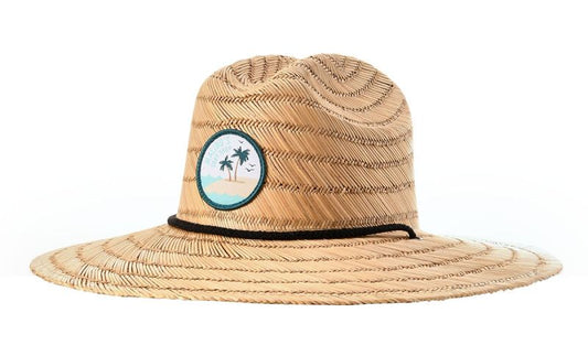 Richardson 827 Waterman Straw Lifeguard Hat - Blank - Star Hats & Embroidery