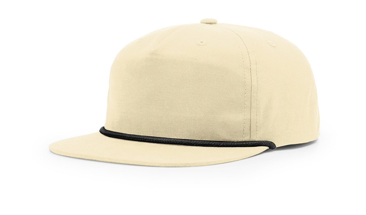 Richardson 256 Umpqua Hat, Grandpa Pinch 5 Panel Rope Cap - Blank