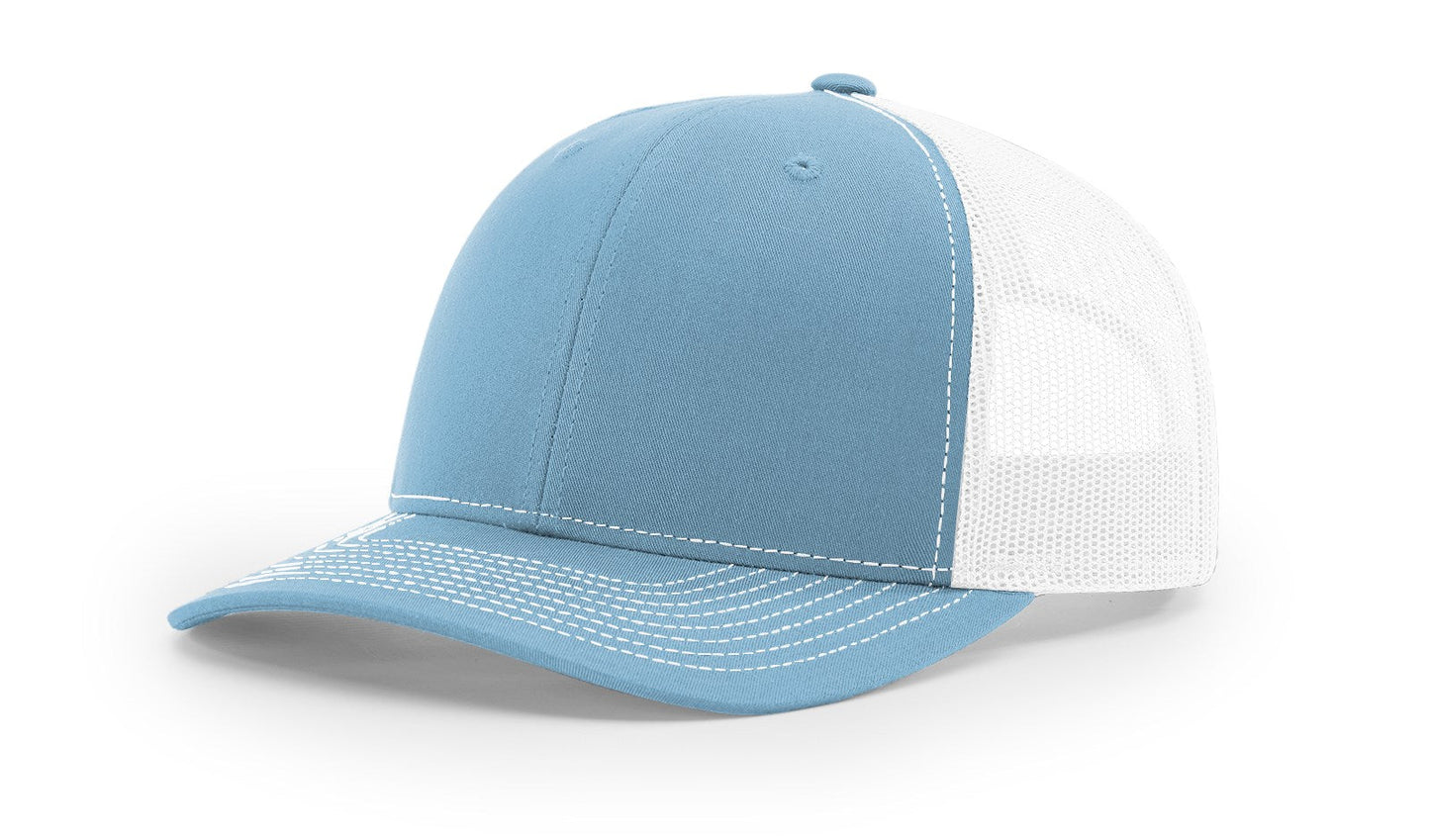 Richardson 112 Trucker Cap Split Hats Split Colors Two Colors - Blank