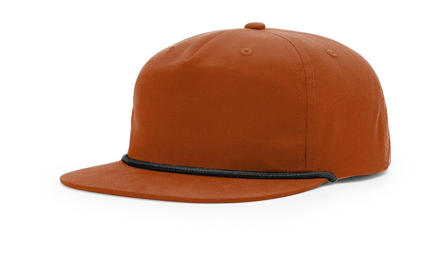 Richardson 256 Umpqua Hat, Grandpa Pinch 5 Panel Rope Cap - Blank