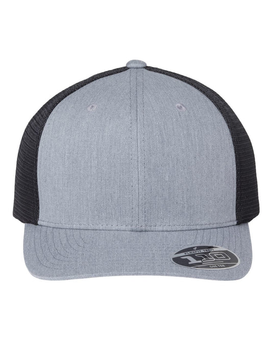 Flexfit 110M - Flexfit 110® Mesh Back Cap Trucker Hat - Blank - Star Hats & Embroidery
