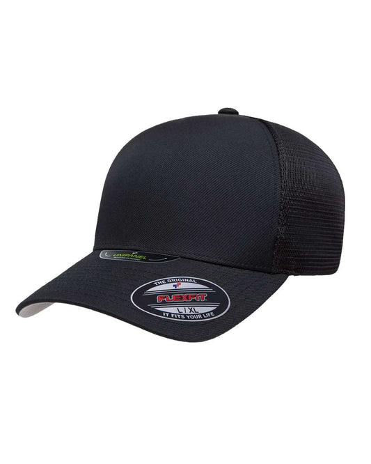 Custom Embroidered Flexfit 5511UP Unipanel Trucker Mesh Hat - Star Hats & Embroidery