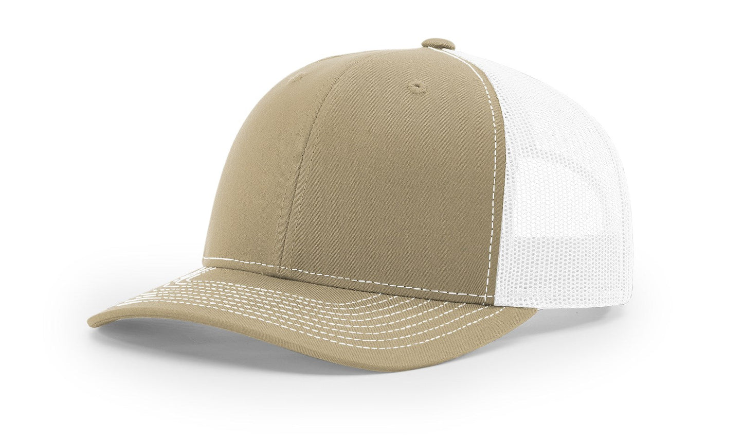 Richardson 112 Trucker Cap Split Hats Split Colors Two Colors - Blank