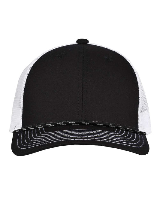 Blank The Game GB452R Everyday Rope Trucker Cap - Star Hats & Embroidery