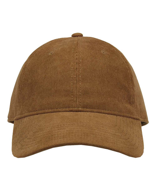 Blank The Game GB568 Relaxed Corduroy Cap - Star Hats & Embroidery