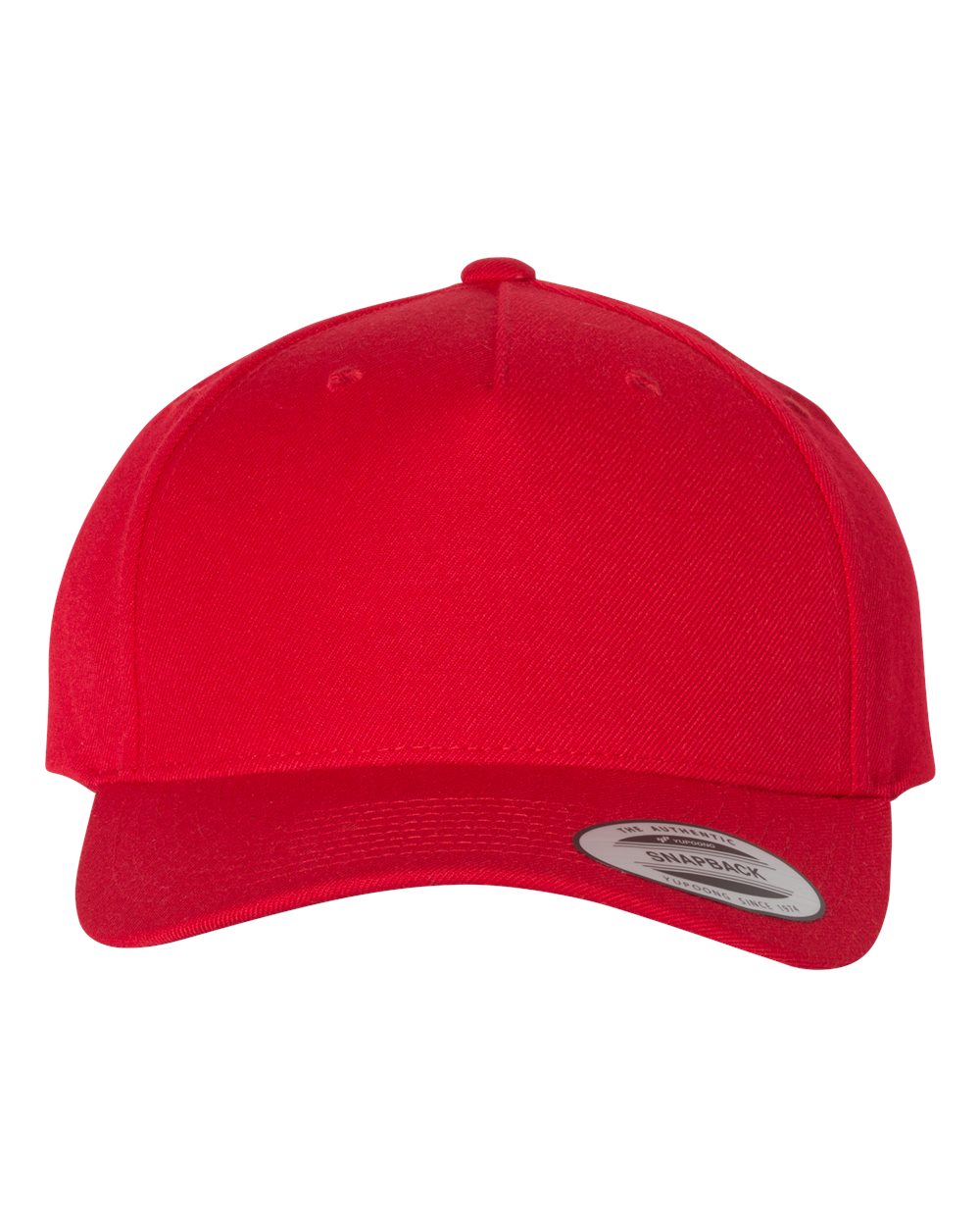 Yupoong 5789M 5 Panel Premium Wool Blend Cap, YP Classics 5789 - Blank