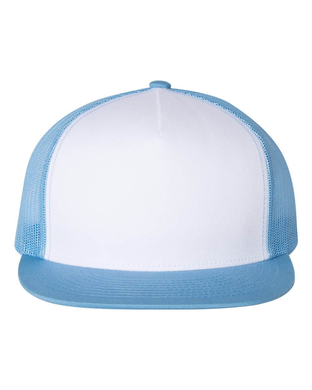 YP Classics, Yupoong 6006 Flat Bill Trucker Cap - Blank
