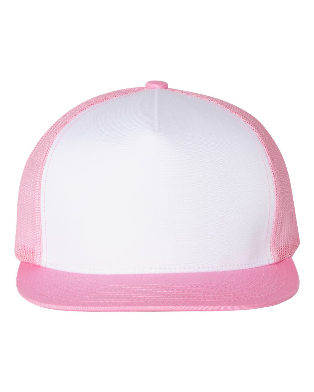 YP Classics, Yupoong 6006 Flat Bill Trucker Cap - Blank