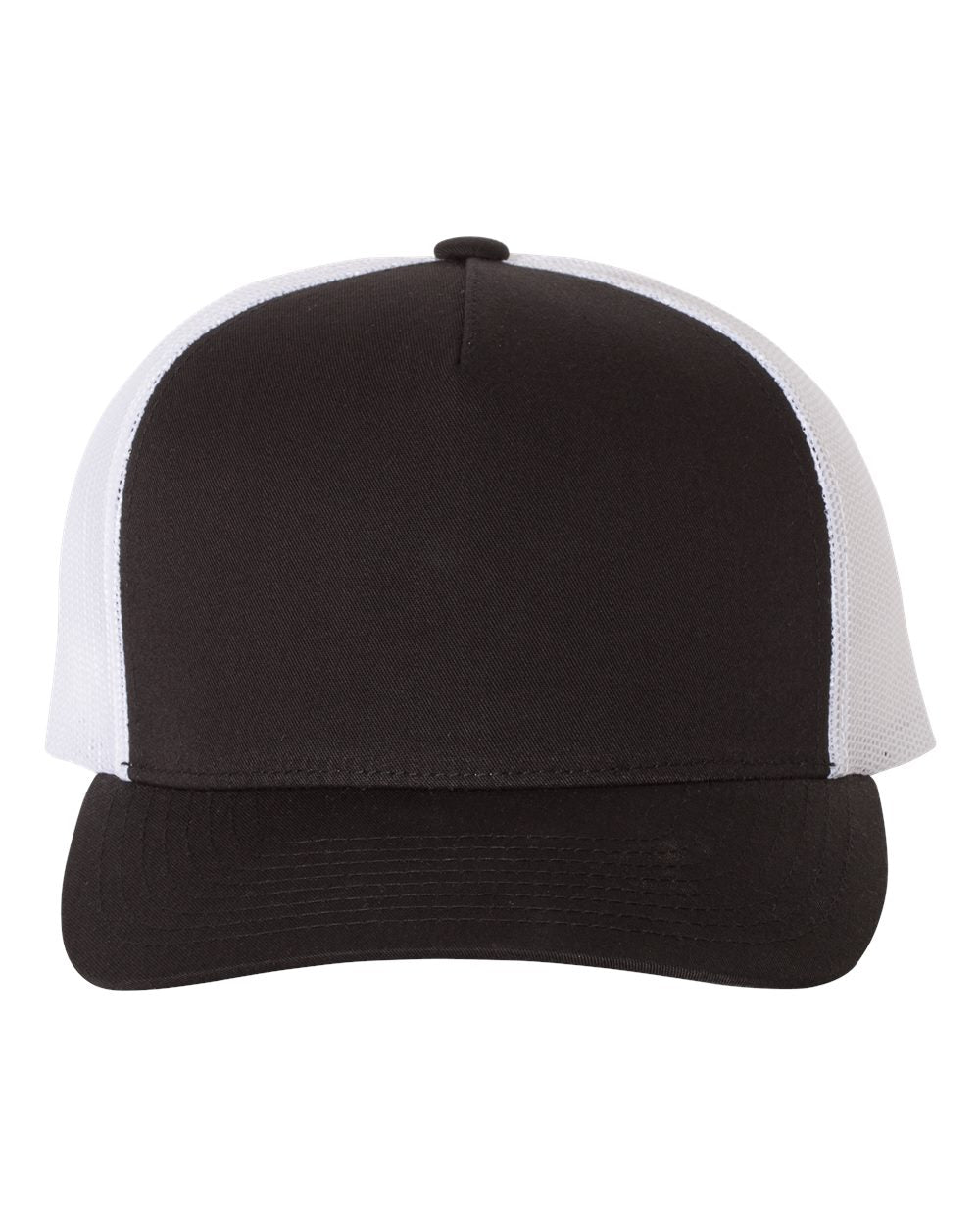 YP Classics, Yupoong 6506 5 Panel Retro Trucker Cap - Blank