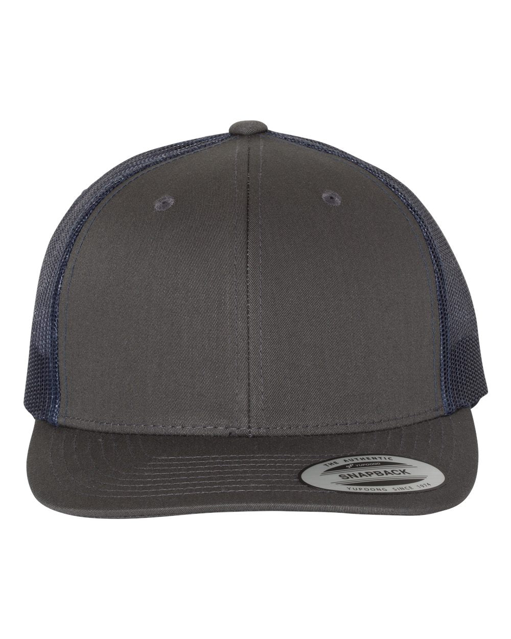 YP Classics, Yupoong 6606 6 Panel Retro Trucker Cap - Blank