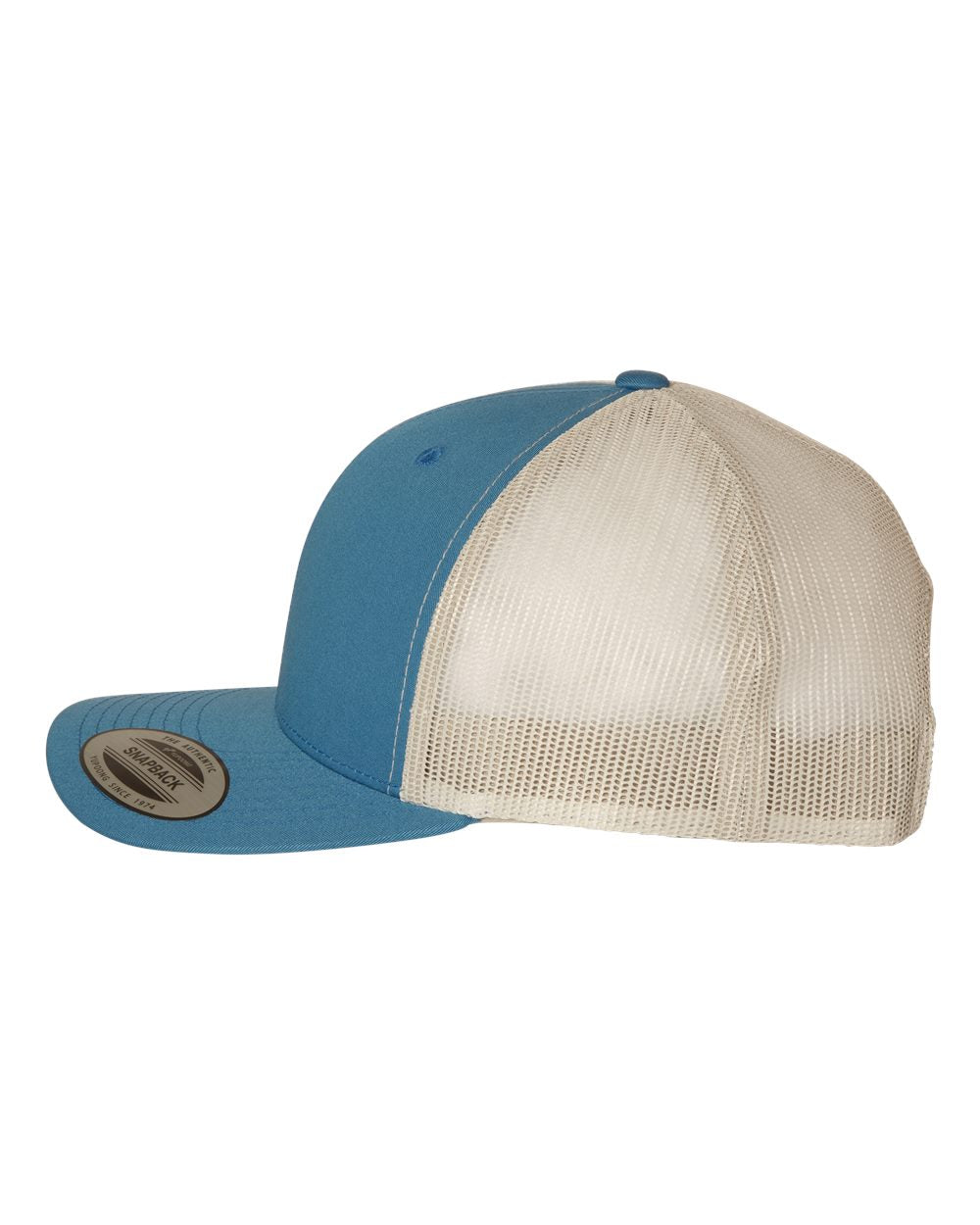 YP Classics, Yupoong 6606 6 Panel Retro Trucker Cap - Blank