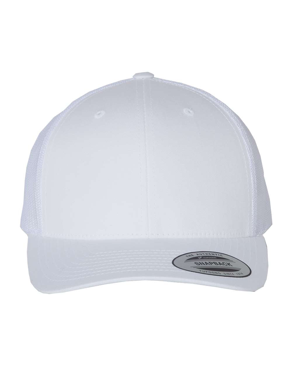 YP Classics, Yupoong 6606 6 Panel Retro Trucker Cap - Blank