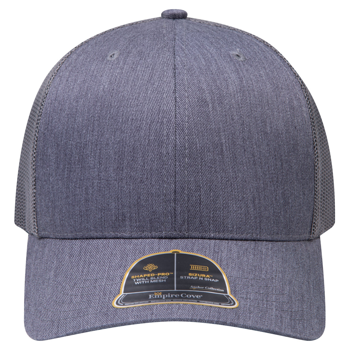 Empire Cove Shaped-Pro 6 Panel Trucker Hat EC001 - Sample