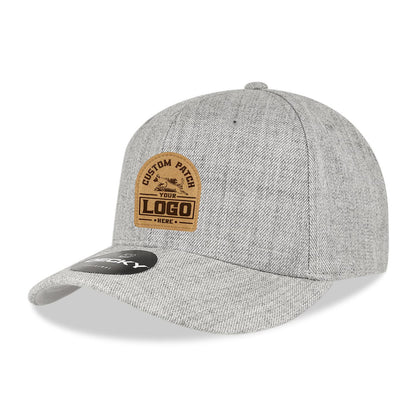 Custom Patch Decky 1015 - 6 Panel Mid Profile, Structured Snapback Hat - 1015