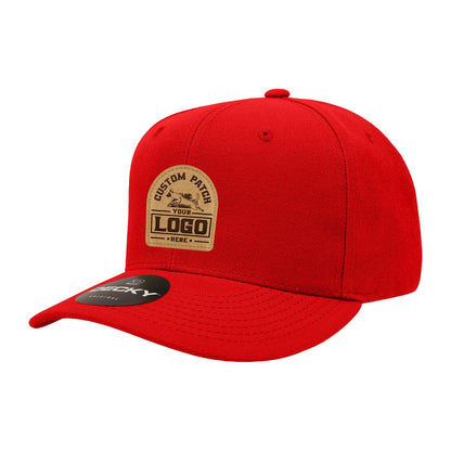 Custom Patch Decky 1015 - 6 Panel Mid Profile, Structured Snapback Hat - 1015