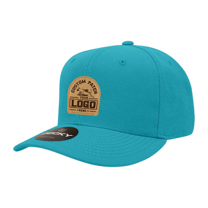 Custom Patch Decky 1015 - 6 Panel Mid Profile, Structured Snapback Hat - 1015