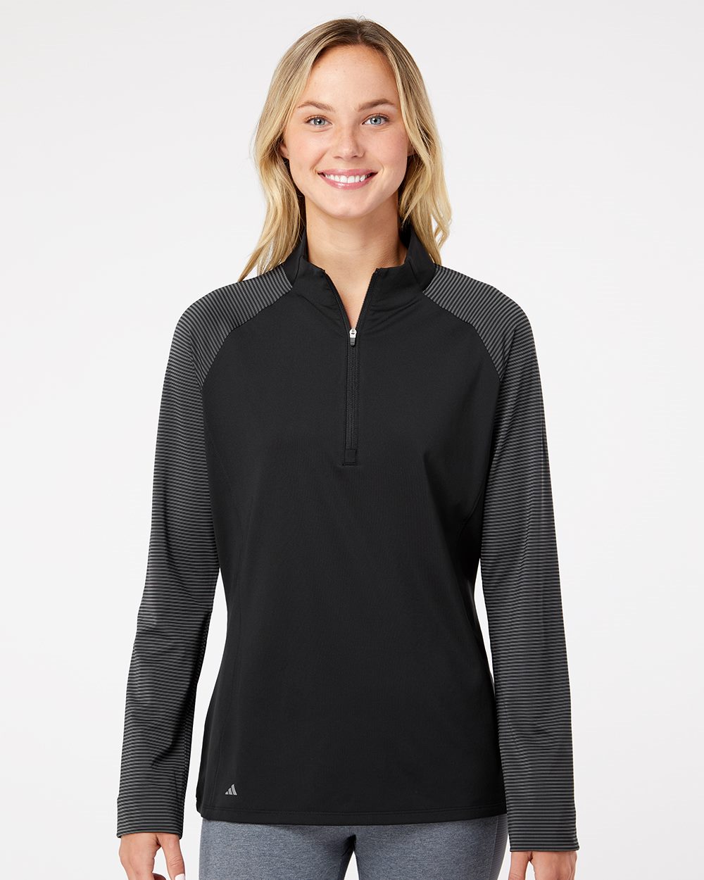 Adidas A521 Women's Ultimate365 Lightweight Raglan Quarter-Zip Pullover