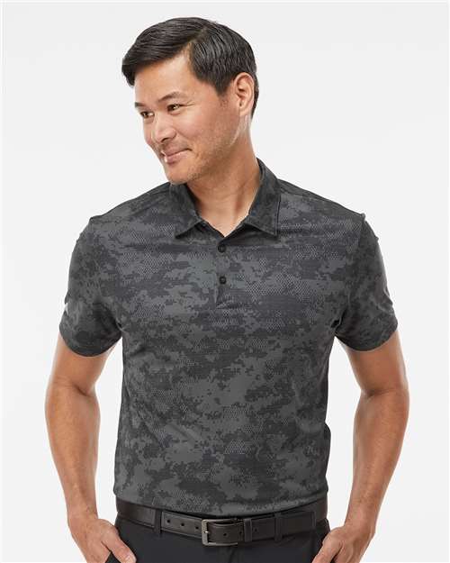 Adidas A550 Men's All Over Camo Print Polo
