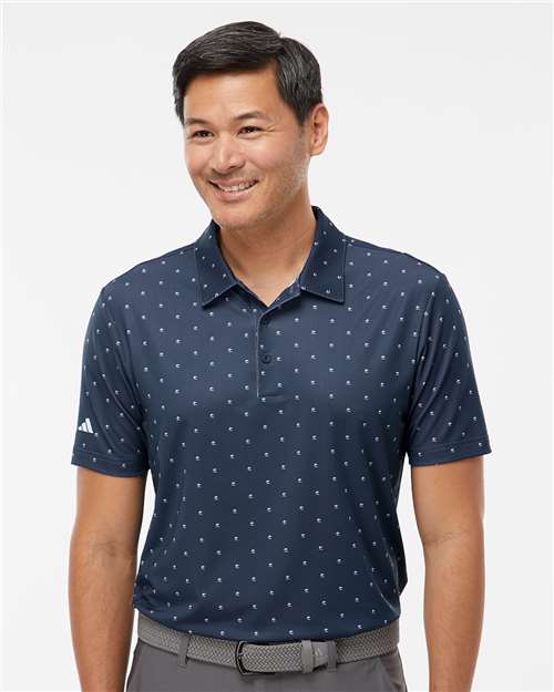 Adidas A574 Men's Ultimate365 Pine Tree Polo