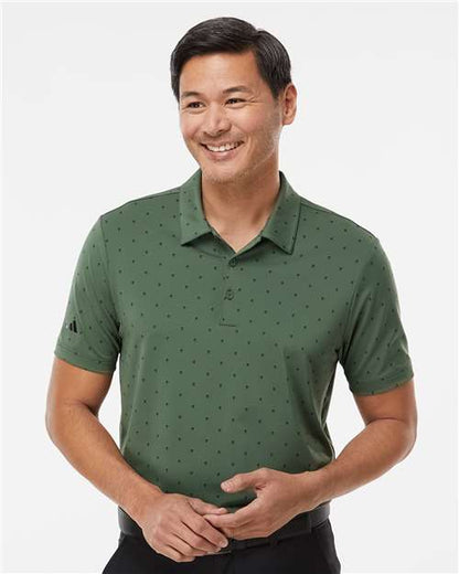Adidas A574 Men's Ultimate365 Pine Tree Polo